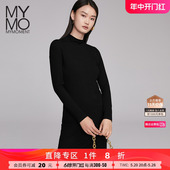 新款 商场同款 T恤衫 朗黛秋季 M3Y690K MYMO针织半高领长款