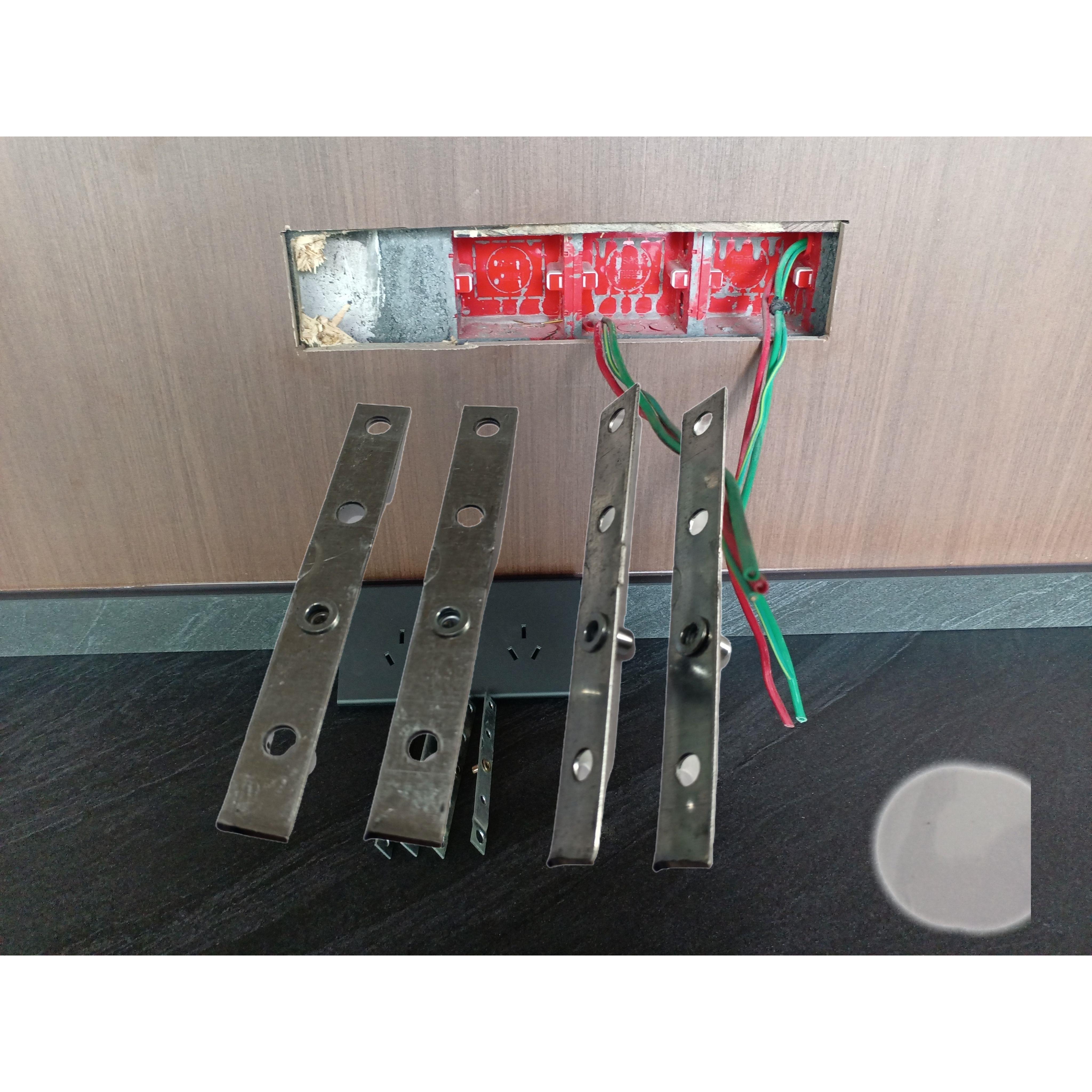 86型无底盒专用固定器移位器面板修复器修复器智能开关面板固定器