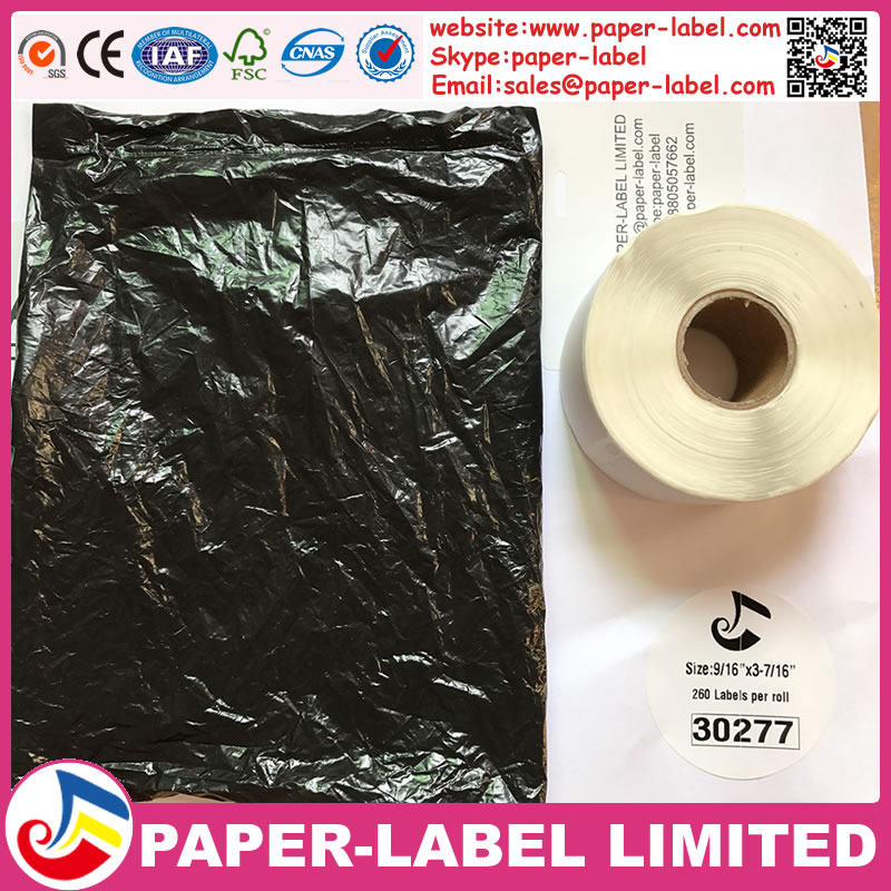 兼容DYMO不干胶标签紙30277标签带 28mm*87mm热敏标签纸