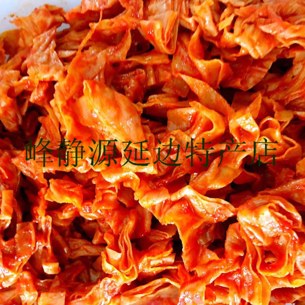延边特产泡菜拌豆皮 延吉特产拌豆皮 朝鲜族泡菜 小菜辣片 零食