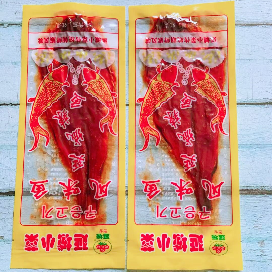 延边辣明太鱼延城辣鱼风味鱼小时候零食朝鲜族拌明太鱼延吉啤酒菜