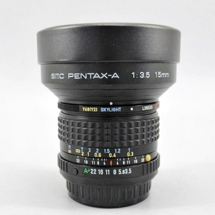 Pentax PENTAX A 15 3.5 - это высочайшая технология, которая позволяет создавать героев, высокие баллы, сверхширокий экран, редкие и качественные продукты.
