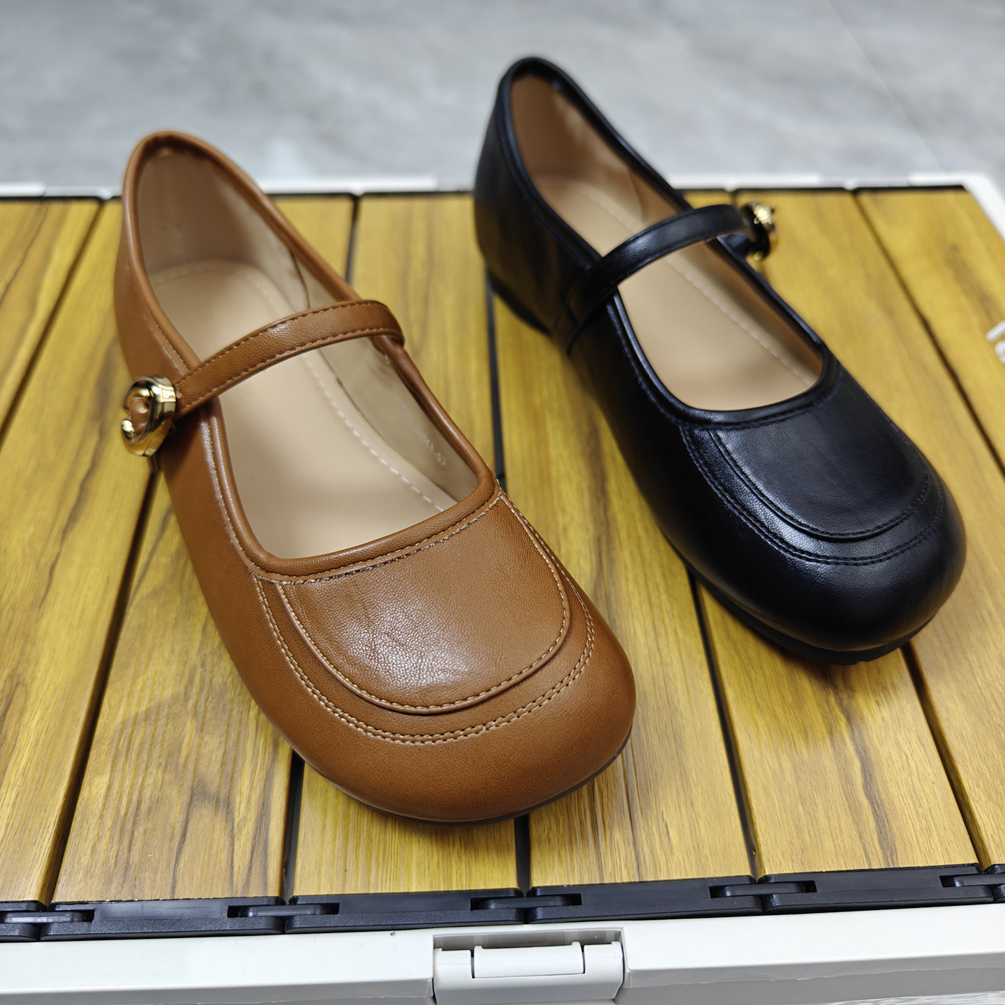 法式复古平底玛丽珍鞋女2025新款一字扣带浅口单鞋低跟软底小皮鞋,女鞋,浅口单鞋,淘宝优惠券,粉丝福利购,淘宝优惠卷