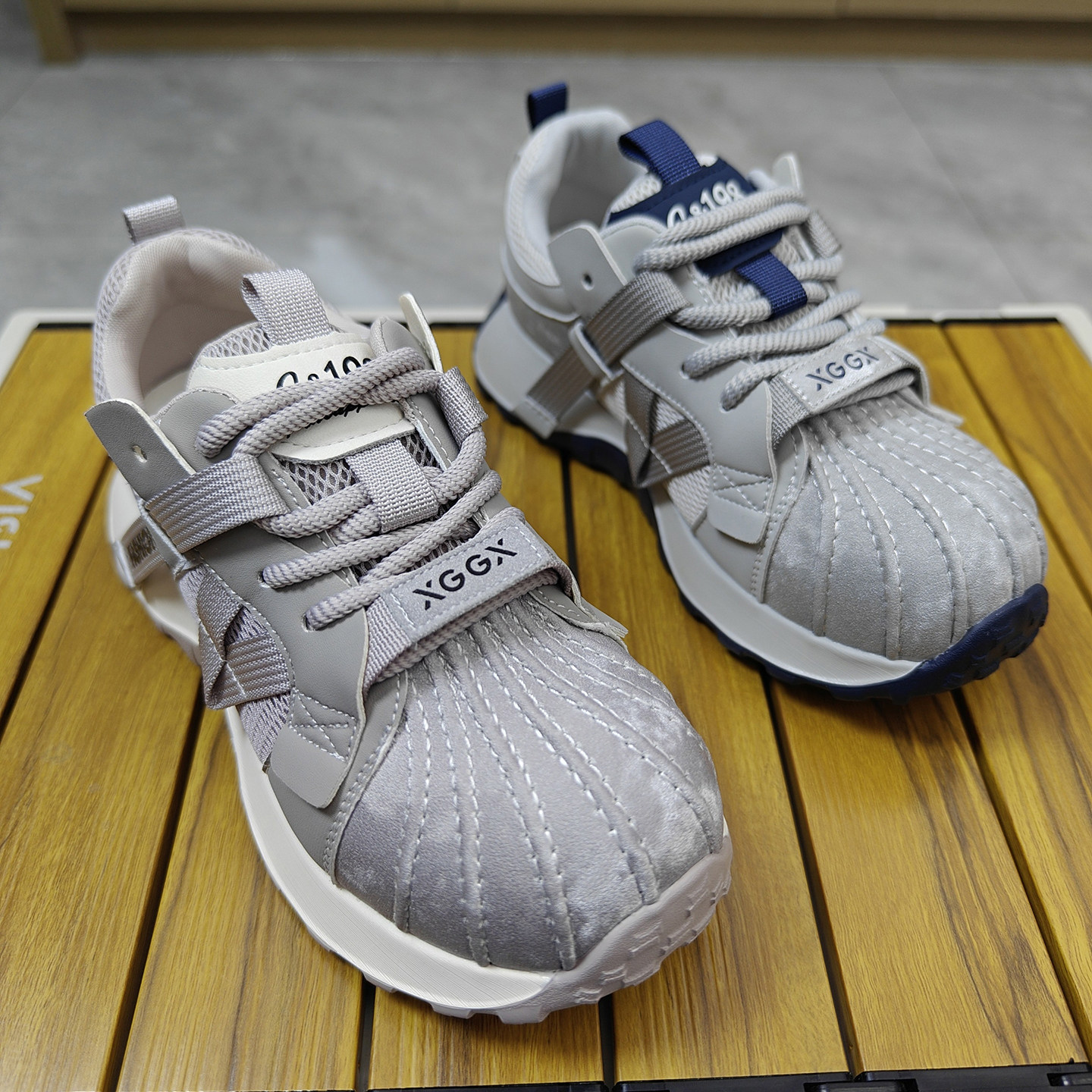 网红爆款小众贝壳头真皮老爹鞋女2026新款百搭松糕厚底运动休闲鞋,女鞋,老爹鞋,淘宝优惠券,粉丝福利购,淘宝优惠卷