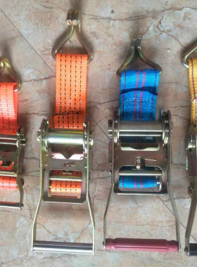 货物拖车绳  货物捆绑带  紧绳器 万能收紧器  车用紧绳器 拉紧绳