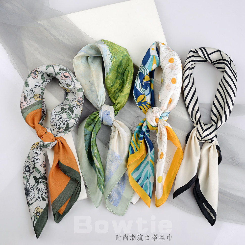 复古小丝巾男女通用高级感装饰潮