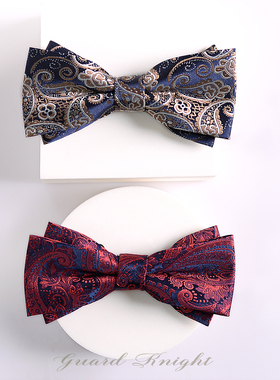 韩版领结男士黑色红色新郎伴郎结婚护理西装衬衫蝴蝶结礼服配饰潮