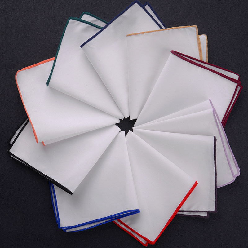 韩版时尚百搭白色彩边口袋巾 商务西装配饰手帕巾男女方巾 胸巾潮,服饰配件/皮带/帽子/围巾,口袋巾,淘宝优惠券,粉丝福利购,淘宝优惠卷