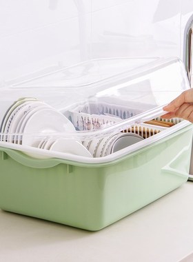 chopstics dishes dishes rack shelf box bowls plastic storage