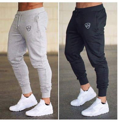 Men sport trousers male gym athletic pants jogging bottoms