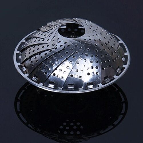 Retractable Stainless Steel Steamer Fruit Food Snacks Dish