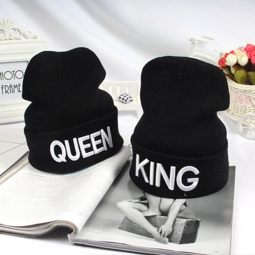 毛线帽子女2017 winter women men knit hats beanie hat caps
