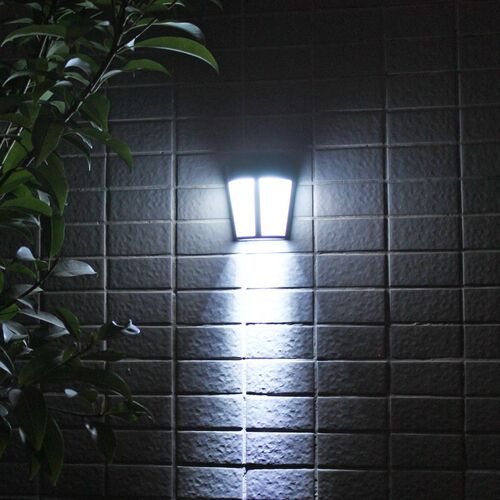 太阳能庭院灯6led户外花园围墙灯Solar Garden Light waterproof