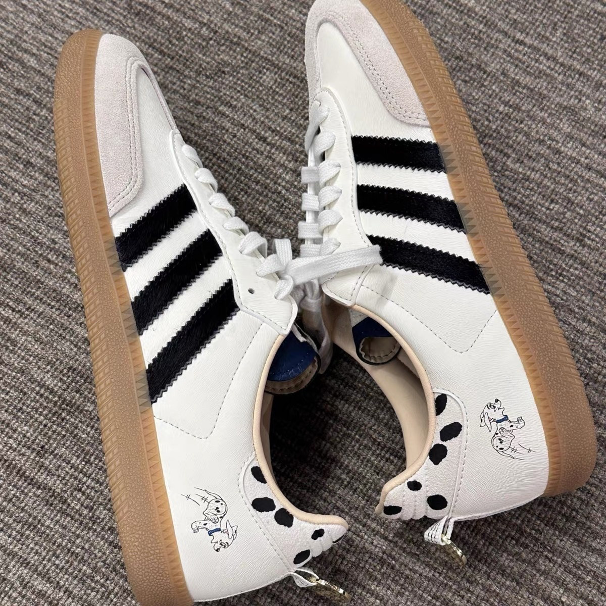 2025新款德训鞋男女鞋休闲鞋板鞋T头鞋时尚斑点狗狗潮低帮阿甘鞋