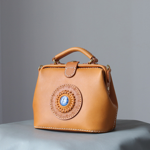 中号 手提口金包 天使之眼 ｜复古医生包斜挎包