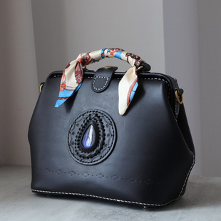 大号 手提口金包 天使之眼 ｜复古医生包斜挎包