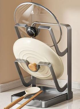 厨房锅盖托架免打孔壁挂式刀架筷笼置物架菜刀筷筒刀具收纳架