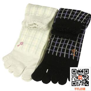 袜 五趾袜夏季薄款女五指袜丝光棉吸汗透气日系分趾拇指袜6双包邮