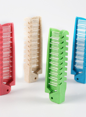 户外梳镜套装编发学生防静电折叠便携旅行随身可爱小梳子按摩头皮