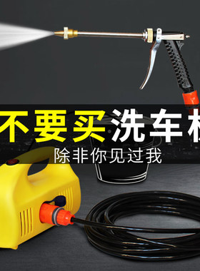 便携式高压小型电动水泵洗车器
