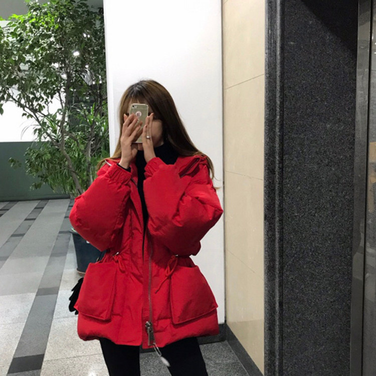 White duck down Down Jackets have cash less than that is registered in the accounts 2019 new pattern Net Red Korean Edition fashion Waist Show thin Little thickening coatin the Women's clothing/Boutique , Down  category - from Buy2taobao.com to provide professional Taobao agent buy service