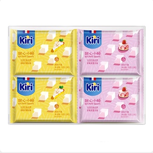 开市客 法国品牌Kiri甜心小酪抹茶荔枝草莓柠檬味奶酪块