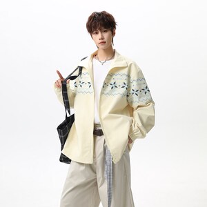 复古日系外套 夹克 情侣百搭潮男 青少年 1404-99711-p63图片