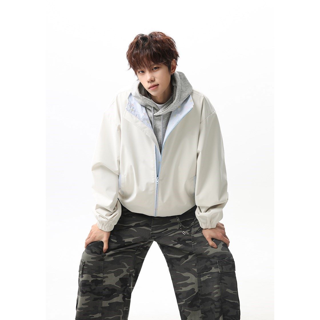 复古日系外套夹克情侣百搭潮男青少年1404-99707-p63，男装夹克，星座1404-2