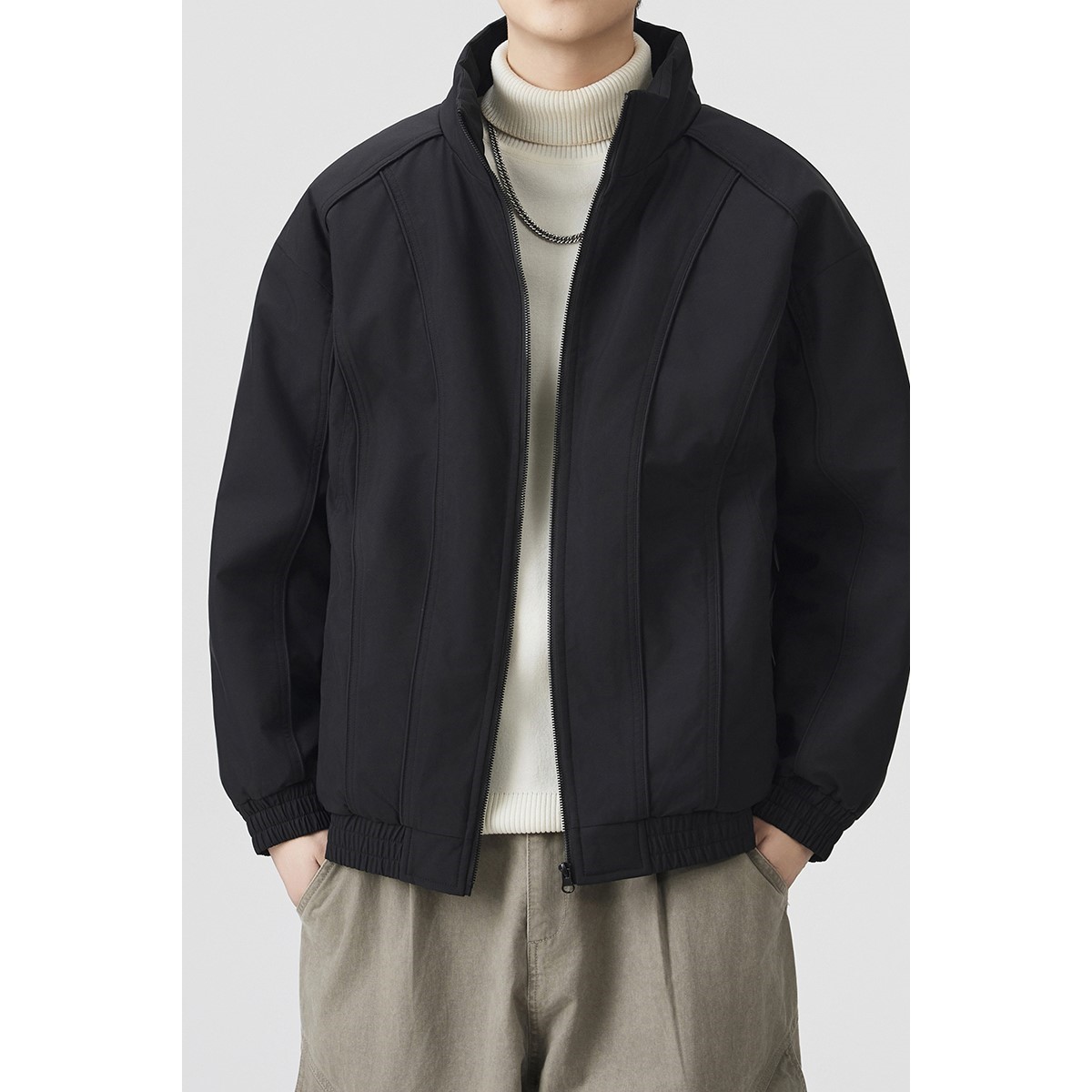 1404-2-9866-p70--2025休闲宽松青少年百搭90绒羽绒服，男装羽绒服，星座1404-2