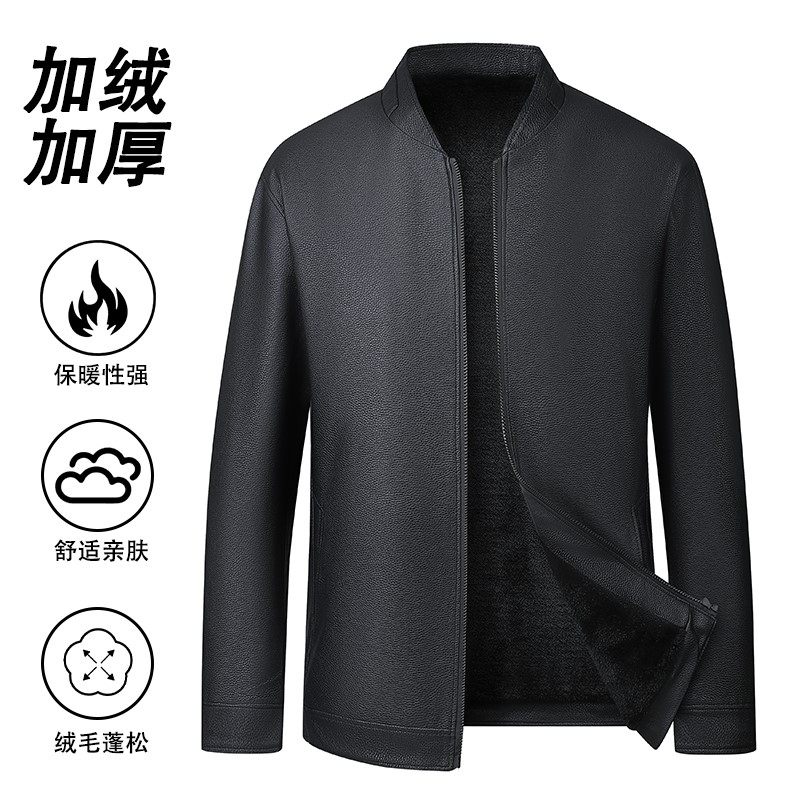 1404-2-5777-p55--2025宽松时尚 百搭 外套 皮衣图片