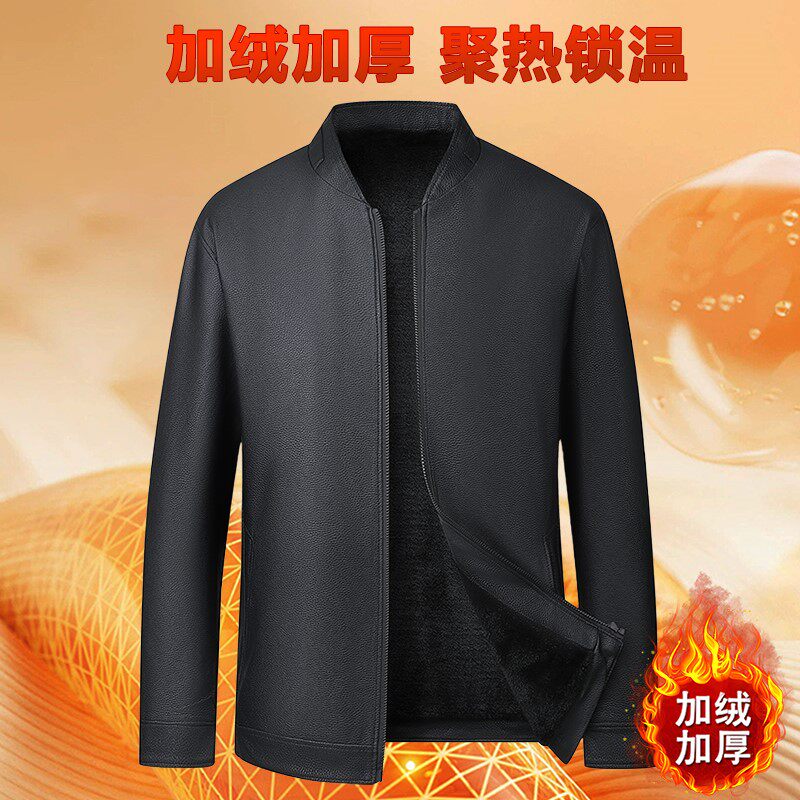 1404-2-5777-p55--2025宽松时尚 百搭 外套 皮衣图片
