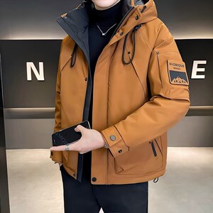 1404-2-gs6627—P189高品质印花棉衣潮流时尚简约休闲百搭1帅气5图片