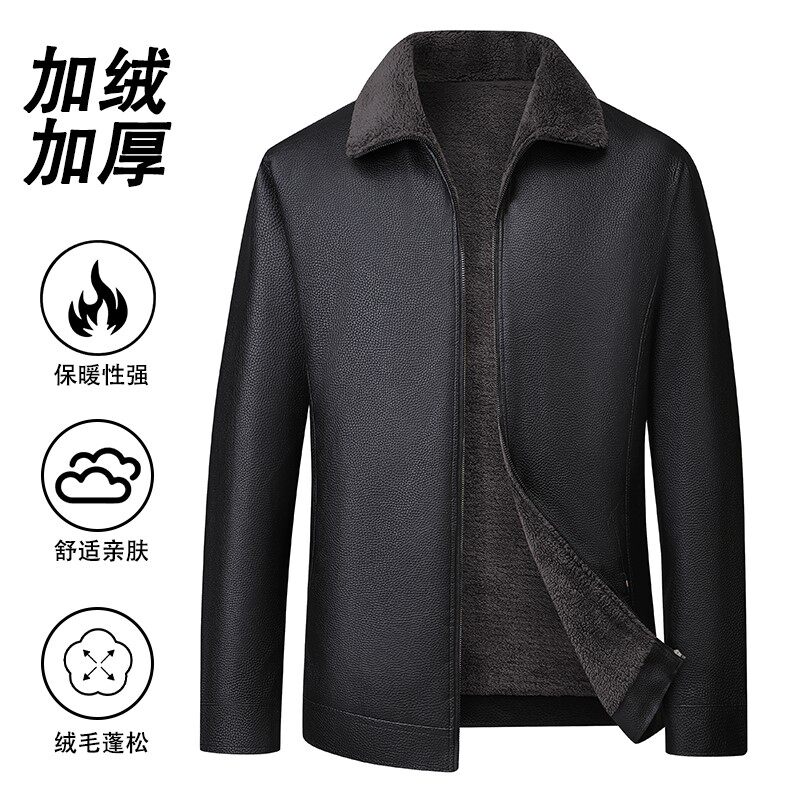 1404-2-5766-p55--2025宽松时尚百搭外套皮衣，男装皮衣，星座1404-2