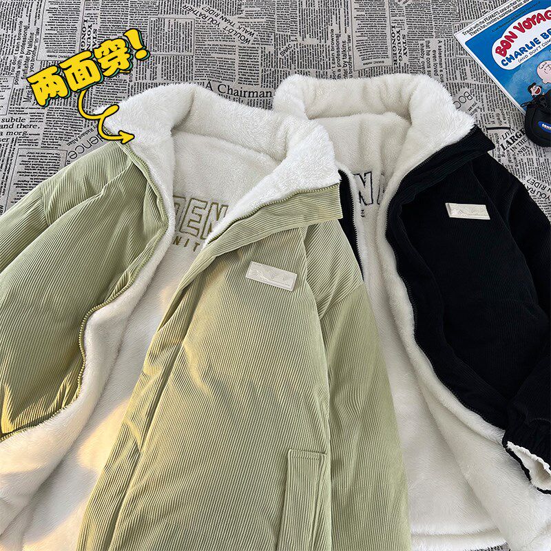 1404-2-MY93315-P115男女百搭新款港风棉衣外套休闲大码,男装棉衣,星座1404-2