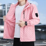 新款时尚潮外套休闲男女长袖1404-2-8889-P40，女装短外套，星座1404-2