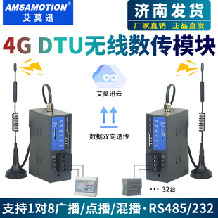 以太网无线通讯数据透传数据远程收发 232 艾莫迅4g dtu模块rs485