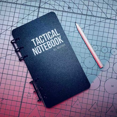 【老B】防水耐撕战术笔记本—北约军事符号/部队领导程序/射程卡