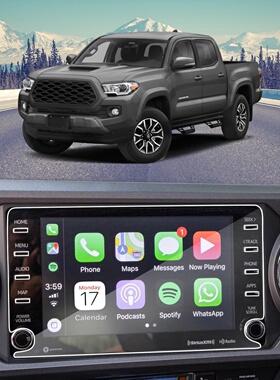 适配2025 2024 2021 Toyota Tacoma塔库玛中控导航屏幕玻璃膜14寸