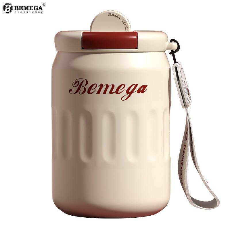英国Bemega保温杯陶瓷内胆咖啡杯女士男高颜值2026新款随行水杯子