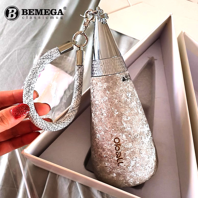 英国Bemega纯钛保温杯女生高颜值2025新款女款吸管水杯子生日礼物