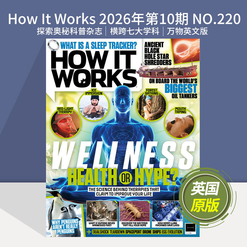 英国原版【单期可选】how it works探索奥秘 2025年万物英文版自然科学科普图解英文刊物 英语版外刊杂志2024书籍期刊