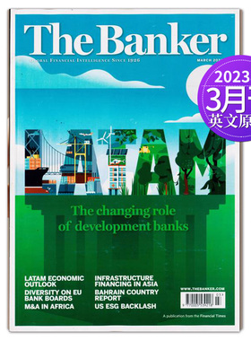 【单期可选】The Banker 银行家 2023年3月刊 英国金融杂志