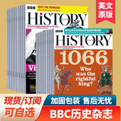 26年12期订购 单期现货 BBC 英国历史杂志 英国原版 订阅 英语英文2023 历史国外刊杂志 History 2025 24年过期刊