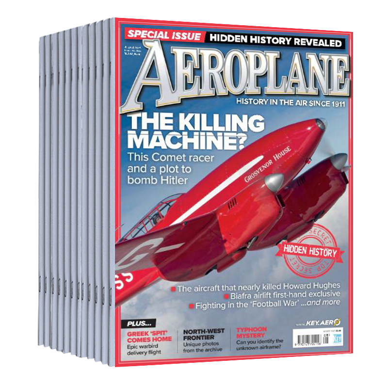 【外刊订阅】Aeroplane Monthly 年订阅12期 英国飞机月刊杂志