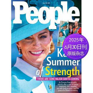 人物周刊 英语英文期刊 单期可选 美国电影电视明星娱乐杂志 25年 2023 People