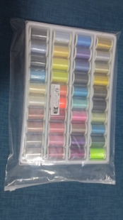 DIY缝纫机线专用家用多色手工线缝衣线40色绣花线裁缝线