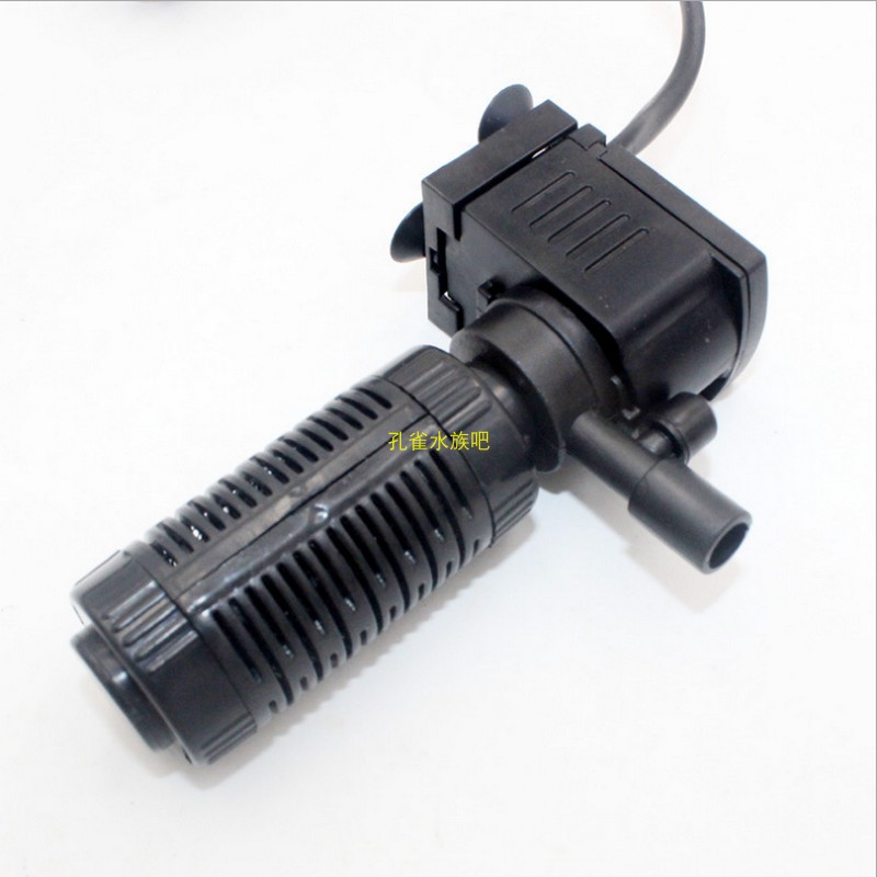 小型养鱼缸过滤器迷你水族箱净化器静音内置过滤桶增氧泵 三合一