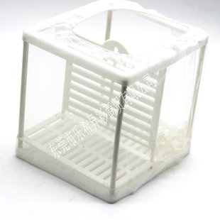 鱼缸水族箱水中分离网 繁殖 孵化盒 带分离板 鱼缸漂浮小号大号