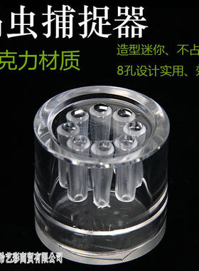 涡虫捕捉水蛭蛋白8孔鱼缸