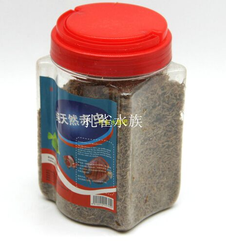 好京彩翔太增色原生态干赤虫干红虫小型热带鱼食孔雀红箭饲料 - 封面